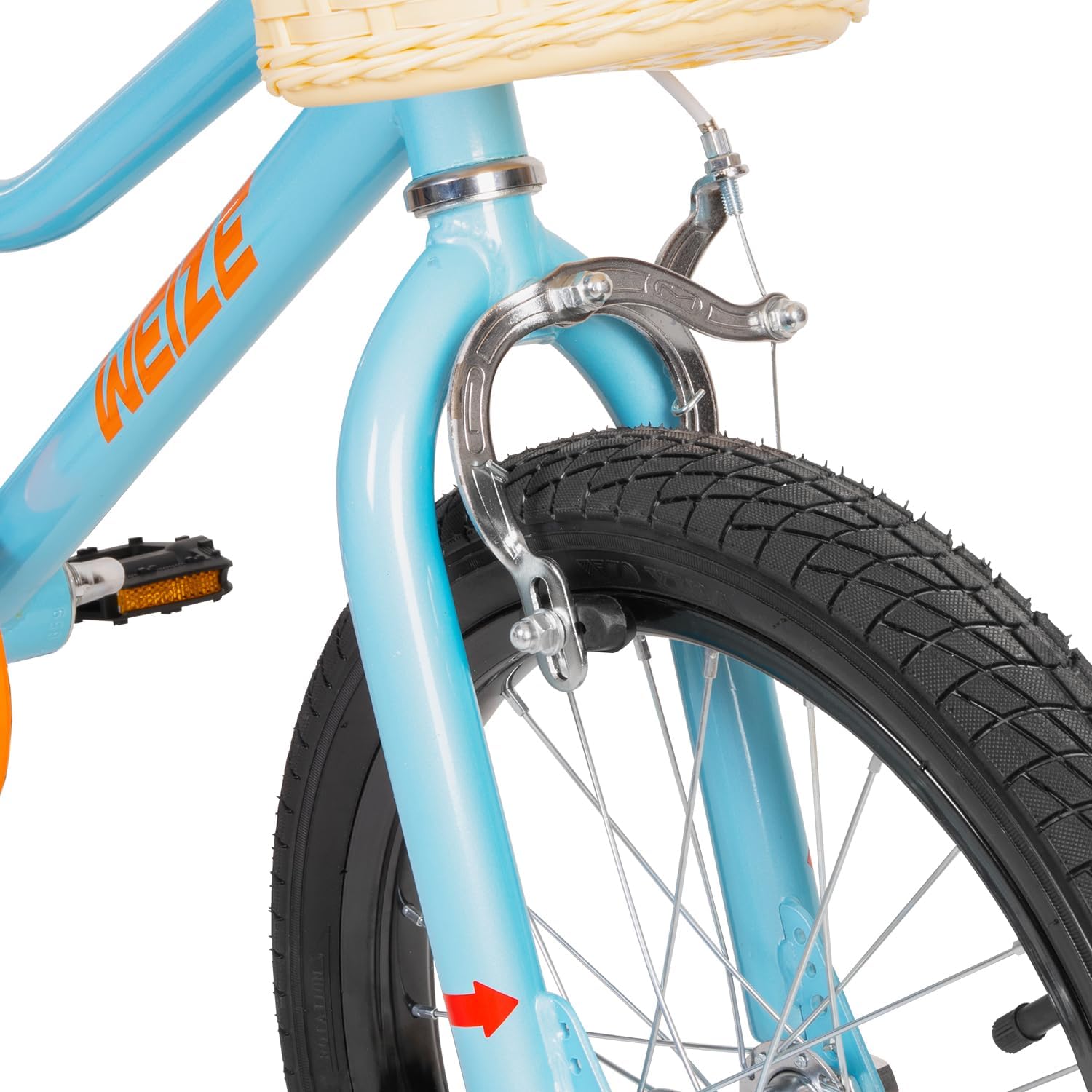 WEIZE Kids Bike, Children Bicycle for Boys & Girls Ages 4-12 Years Old, Rider Height 41-62 Inch, Adjustable Seat & Handlebars, Coaster Brake, Multiple Color Options