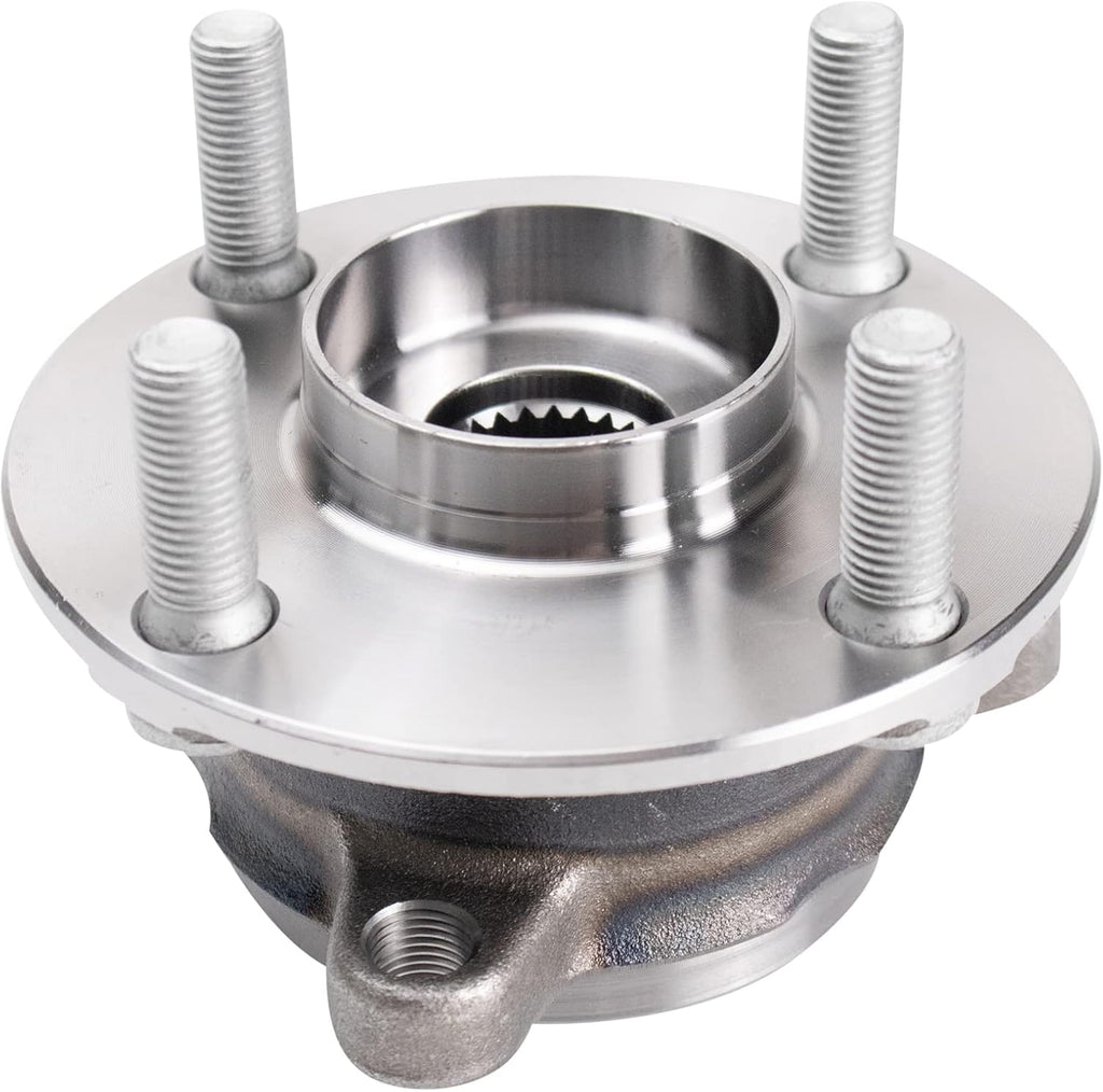 TRQ 2 Piece Rear Wheel Bearing & Hub Assembly Set Compatible with 2016-2022 Mazda MX-5 Miata