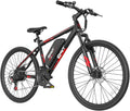 QNUT Electric Bike for Adults with Peak 1000W Motor 26' Victor Mountain Lightweight Ebike, 10.4Ah/7.8Ah Removable Battery Up to 40-60 Miles, 22MPH E Bike Commuter E-MTB for Teens, UL 2849 Certified