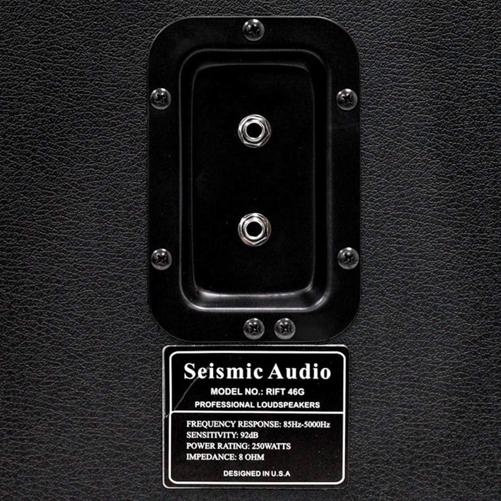 Seismic Audio - SA-Rift_46G - 4x6 Bass / Guitar Speaker Cabinet