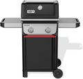 Weber Spirit E-210 Liquid Propane Gas Grill for Outdoor Cooking and BBQ, 2 Burners, Black – Porcelain-Enameled Cast-Iron Grates & Snap-Jet Ignition
