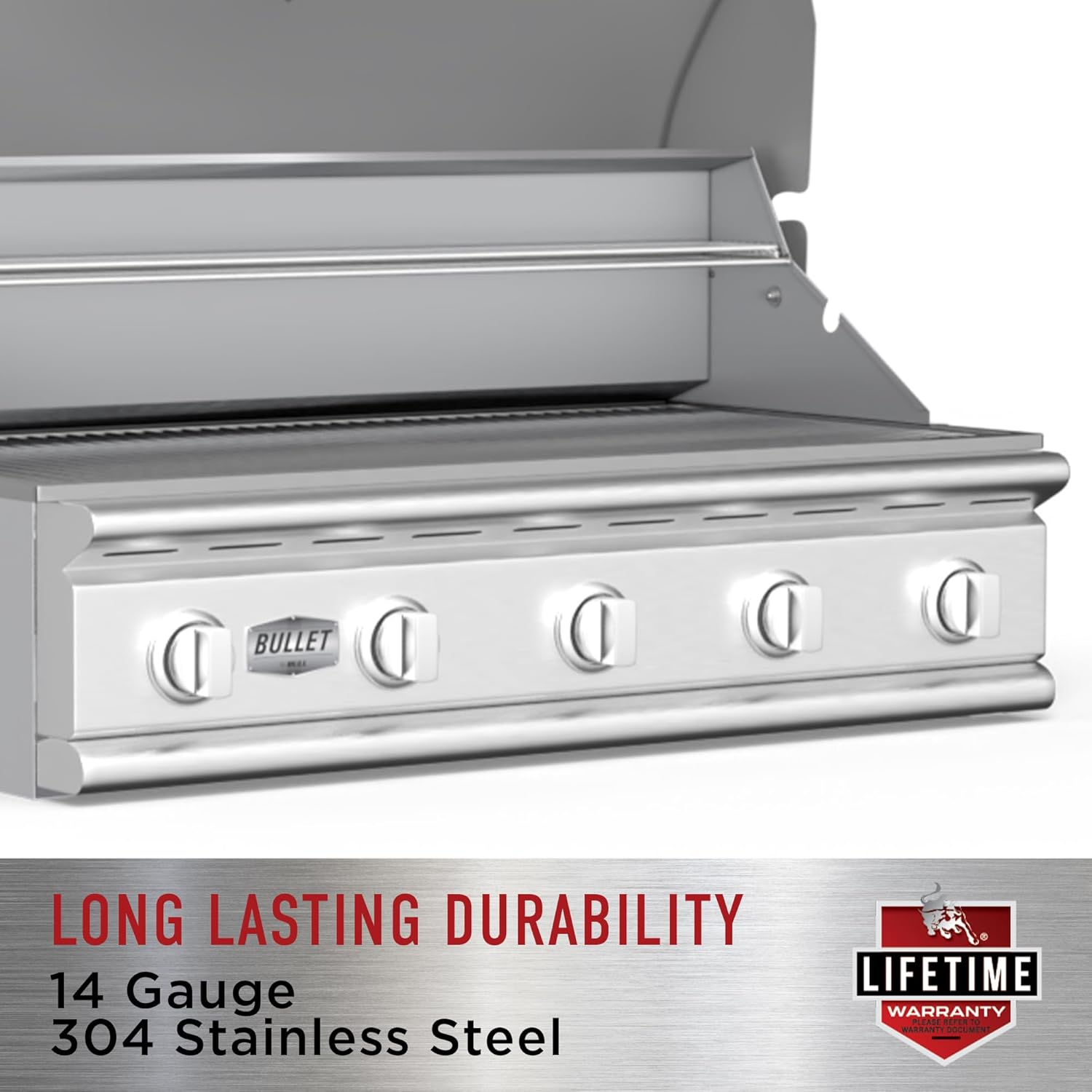 Bull Outlaw 30-Inch Built-In Grill (BG-26039), Natural Gas