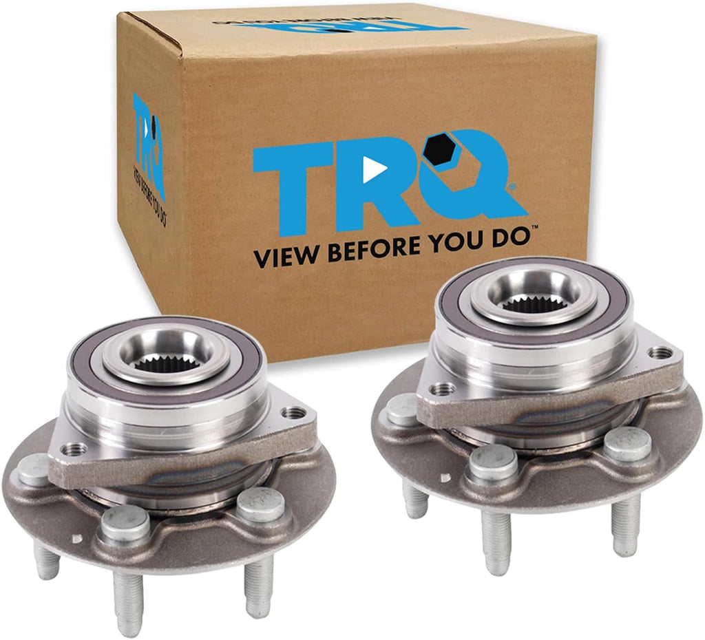 TRQ Wheel Bearing & Hub Assembly Pair Compatible with 2019-21 Chevrolet Blazer Front or 2019-21 Chevrolet Blazer AWD ONLY Rear