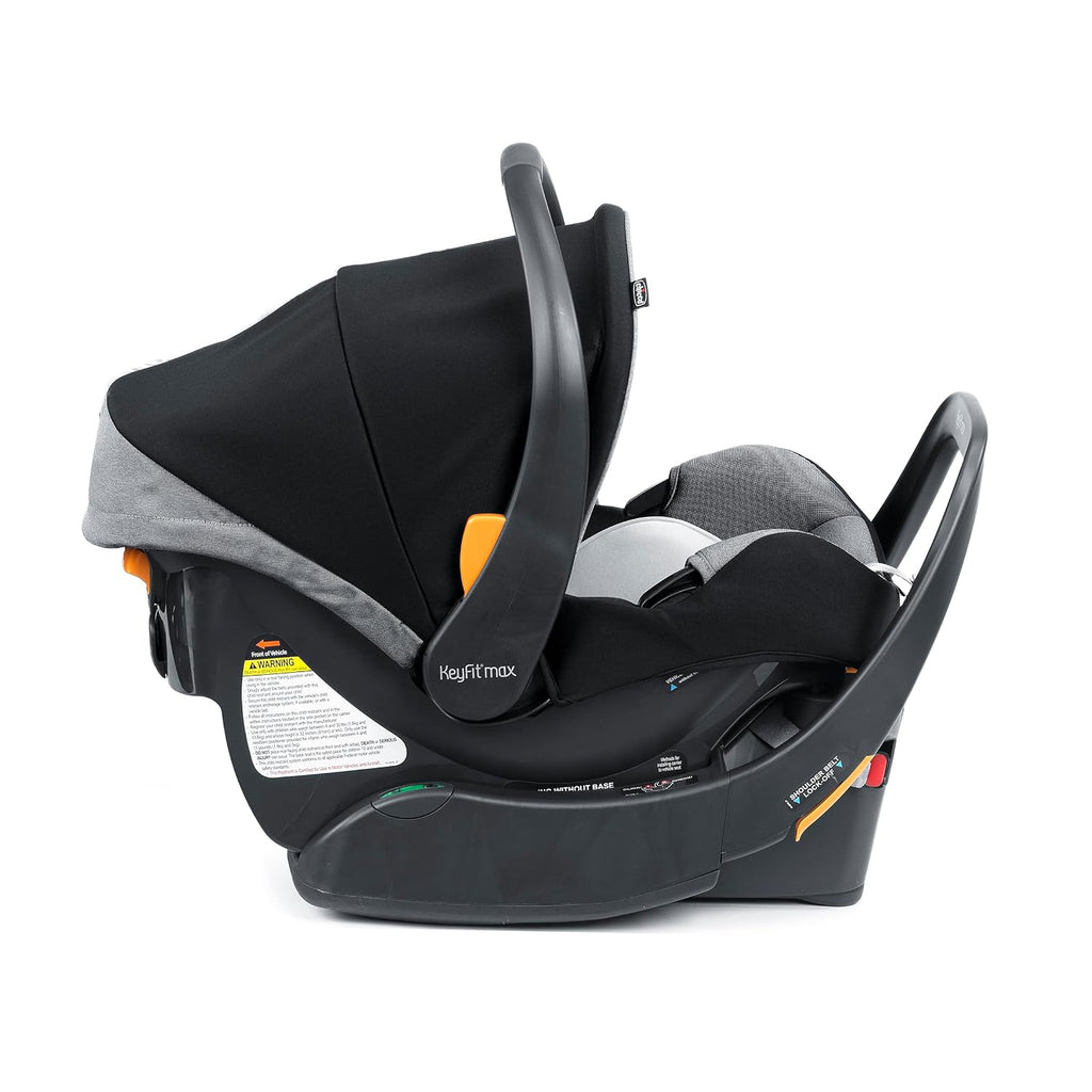 Chicco Corso LE ClearTex Modular Travel System, Corso LE Modular Stroller with KeyFit Max ClearTex Infant Car Seat and Base, Tidal/Blue