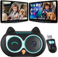 OTTOCAST Baby Car Camera &Wireless CarPlay Adapter,1080P HD Rear Seat Monitor Display on Car Screen,150°Wide Angle No-Glow Night View, Safety for Kids & Infants