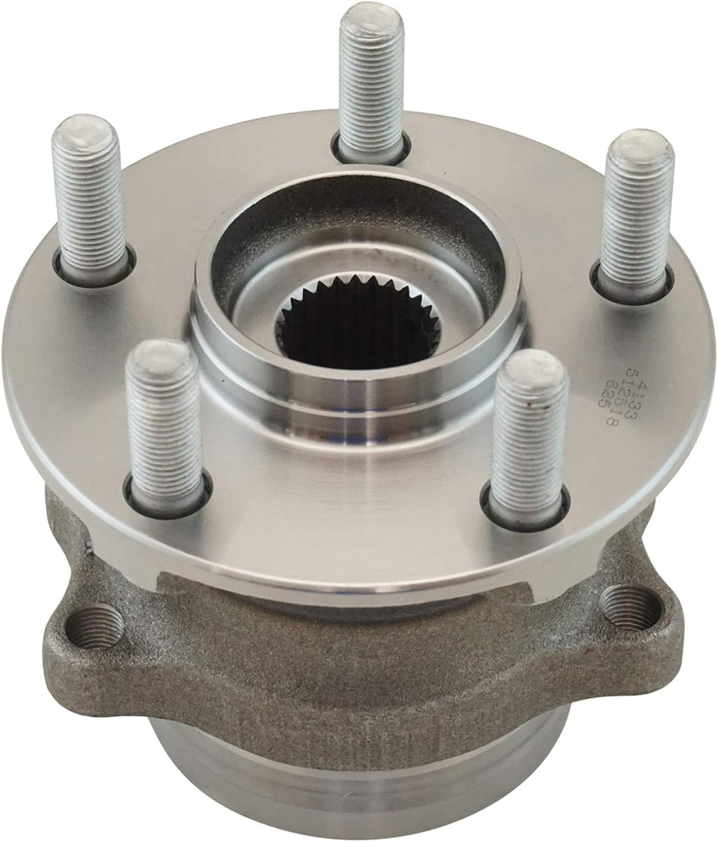 TRQ Front and Rear Wheel Bearing and Hub Assembly Set 4 Piece Compatible with 16-23 Subaru Crosstrek excluding Hybrid 14-18 Forester 2014 Impreza Limited Sport Limited 15-21 Impreza 14-15 XV Crosstrek