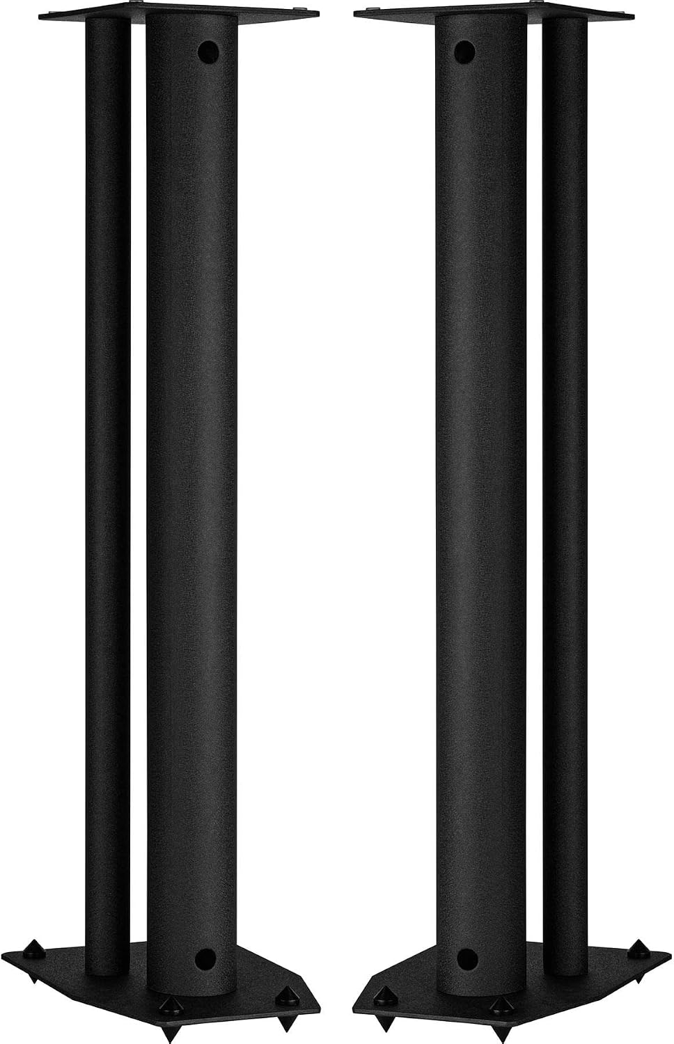 Dayton Audio SSMB32 32' Speaker Stand Pair Square Steel Base