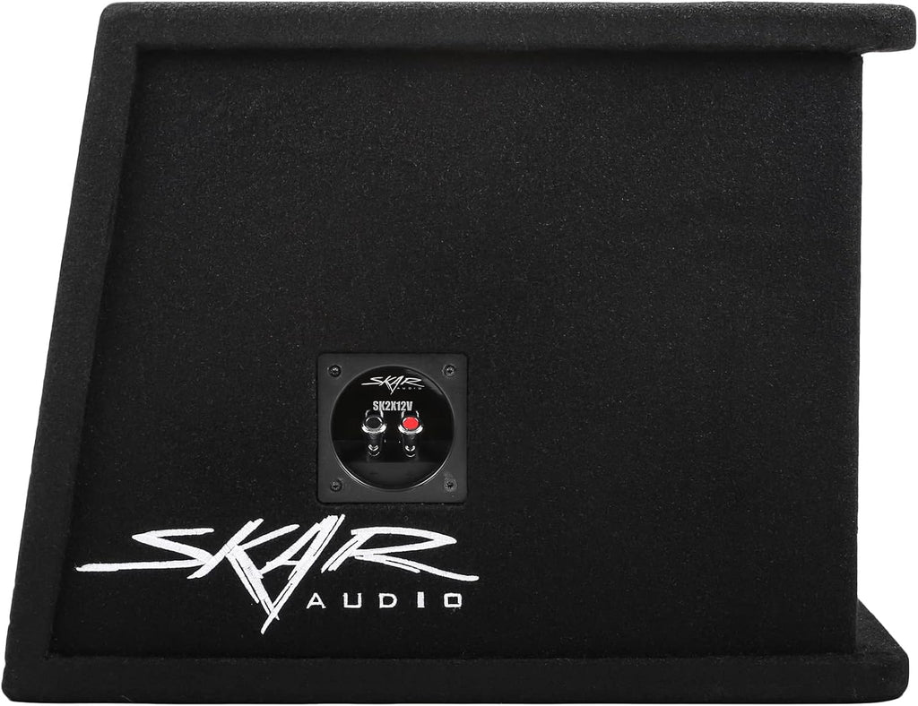 Skar Audio SK2X12V Dual 12' Universal Fit Ported Subwoofer Enclosure
