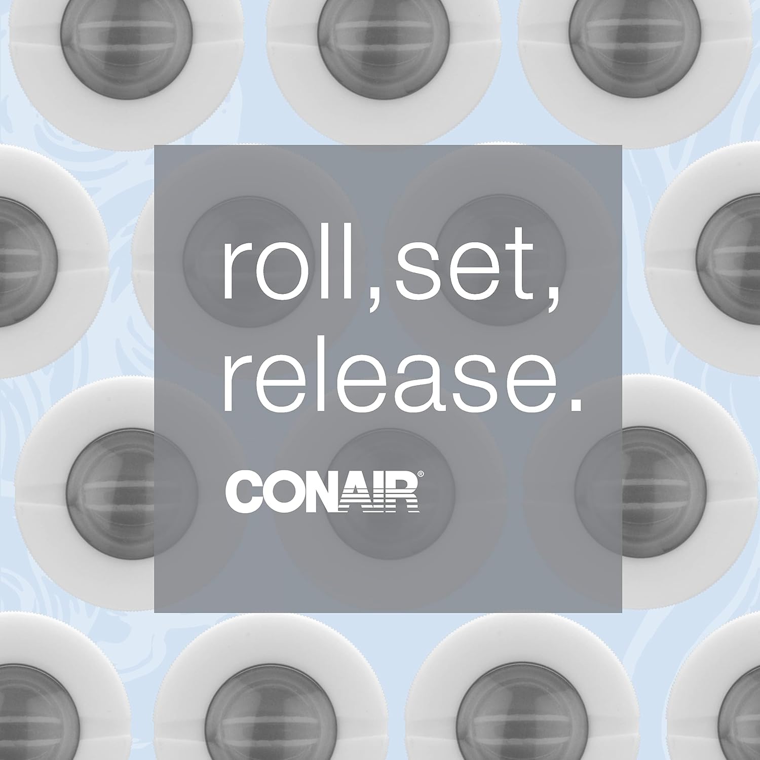 Conair Double Ceramic Hot Rollers for Long,Medium & Short Hair,5 Ceramic Flocked 1½-Inch Heated Hair Rollers with Clips,Hot Curlers for Women,Volume & Curls,Dual Voltage,Pink/White,(Pack of 6)