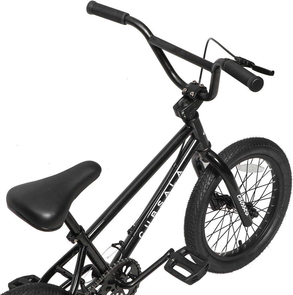 cubsala Freestyle BMX Bike, 18 20 Inch Kids Bicycle for 5-13 Years Old Kids and Beginner Level Rider, Multiple Colors