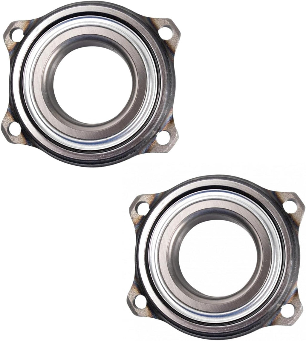 TRQ Rear Left and Right Wheel Bearing and Hub Assembly Set 2 Piece Compatible with 15-20 Mercedes-Benz C300 16-18 C350e 2015 C400 17-20 C43 AMG 2016 C450 AMG 16-20 C63 AMG 15-20 C63 AMG S
