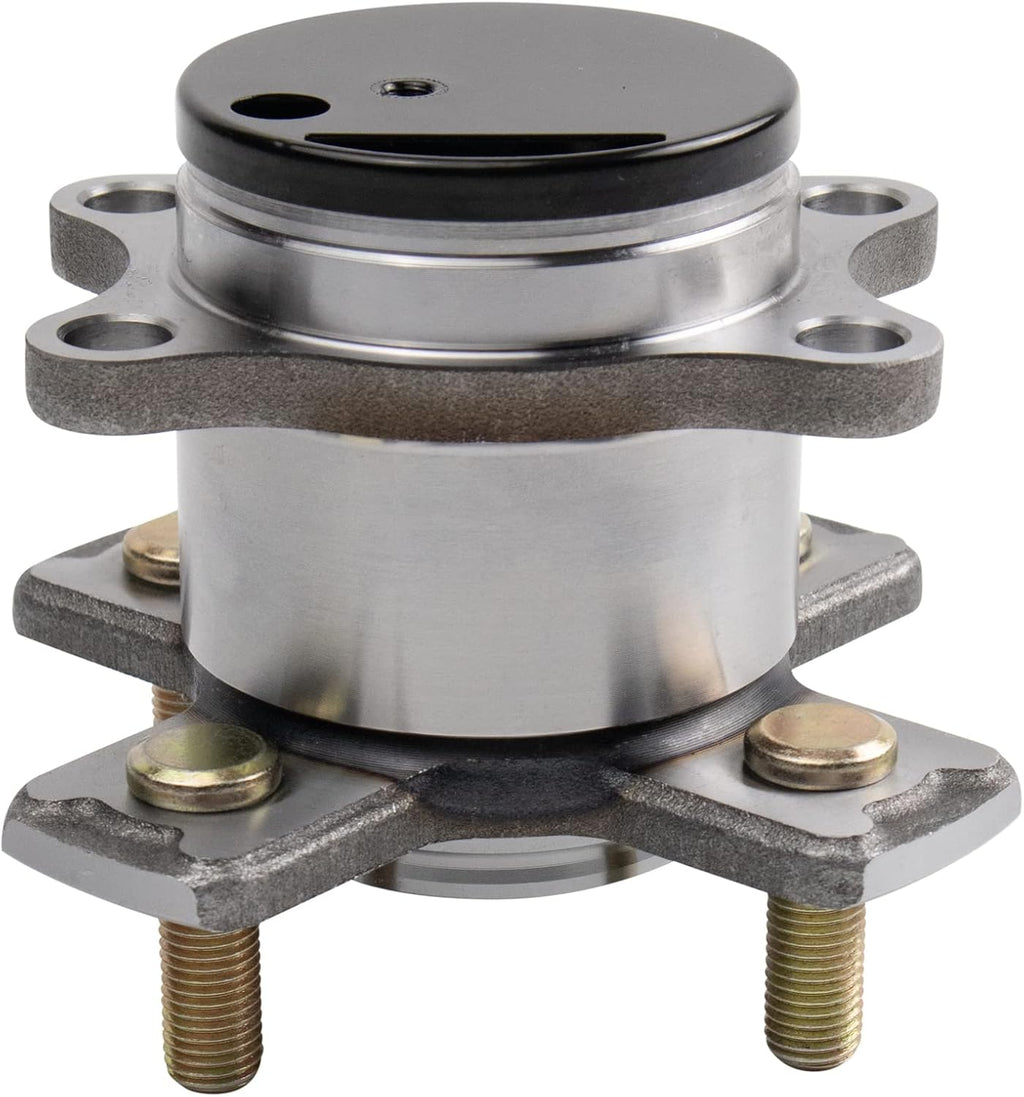 TRQ 2 Piece Rear Wheel Bearing & Hub Assembly Set Compatible with 2015-2020 Honda Fit