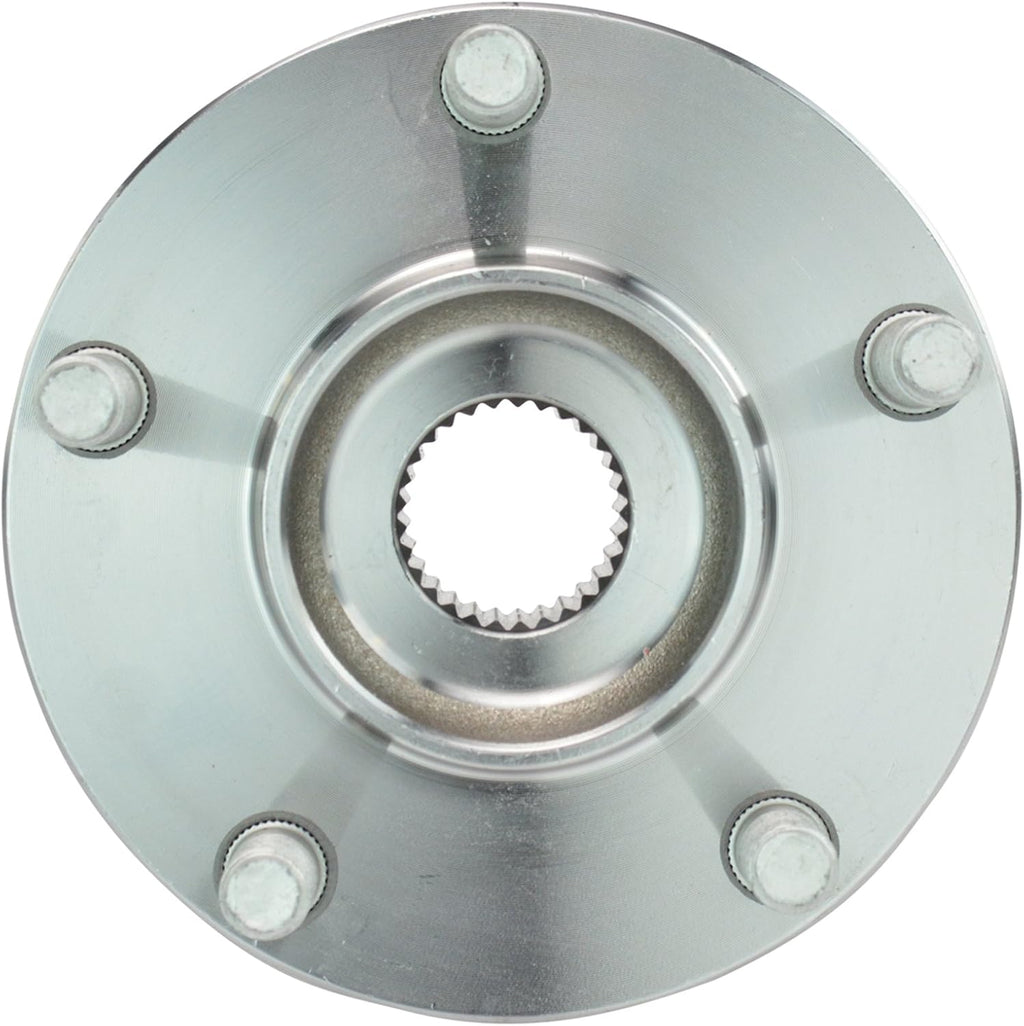 TRQ Front and Rear Wheel Bearing and Hub Assembly Set 4 Piece Compatible with 2008-2013 Nissan Rogue All Wheel Drive
