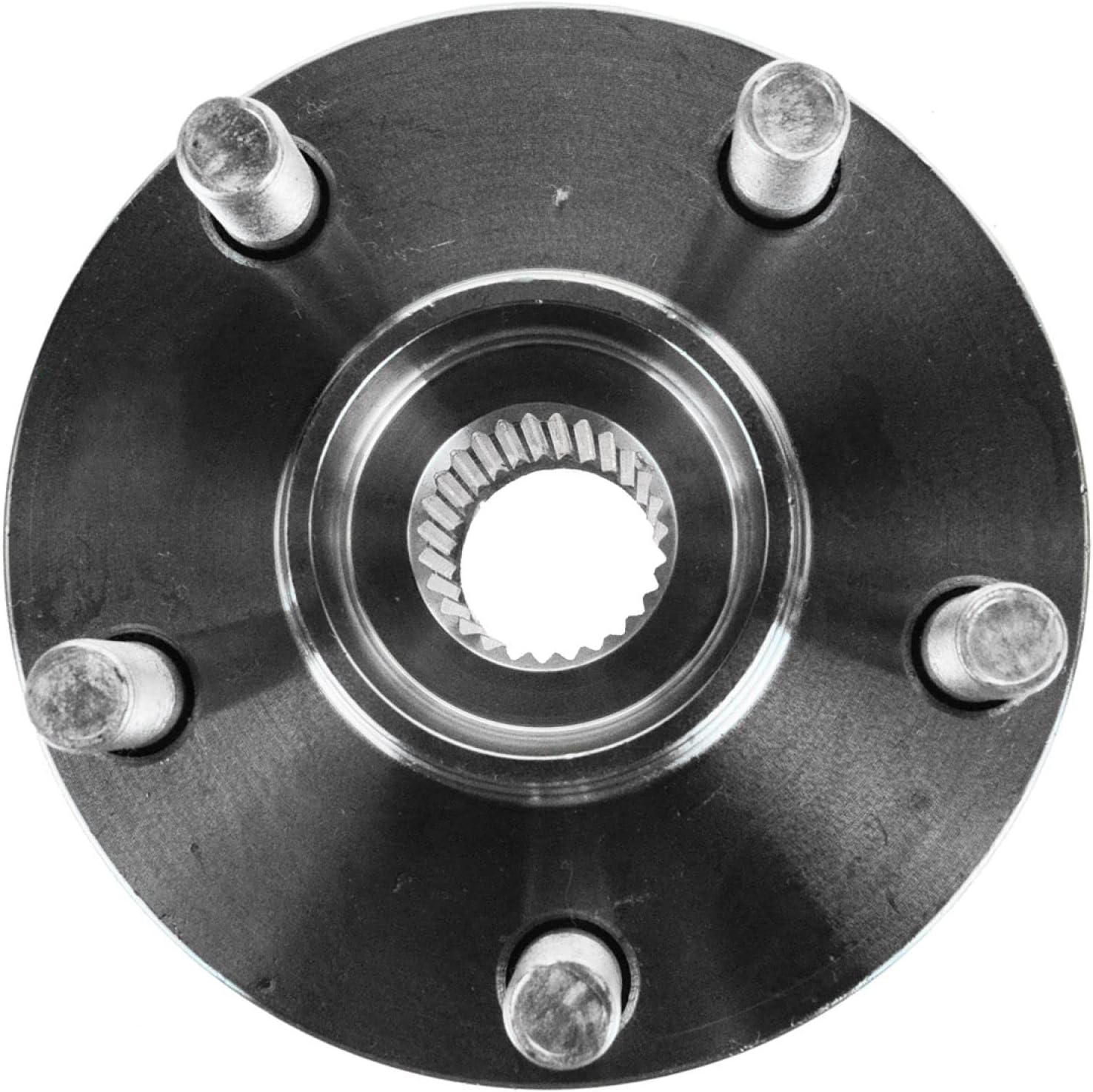 TRQ 2 Piece Front Rear Wheel Bearing & Hub Assembly Set Compatible with 2009-2013 Subaru Forester 2012-2013 Impreza 2010-2014 Legacy Outback
