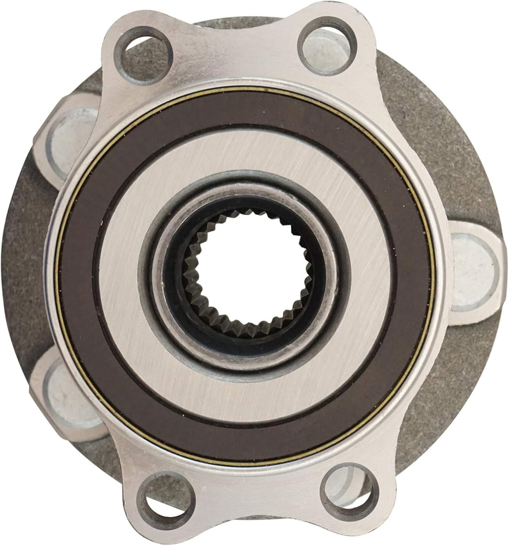 TRQ Front and Rear Wheel Bearing and Hub Assembly Set 4 Piece Compatible with 16-23 Subaru Crosstrek excluding Hybrid 14-18 Forester 2014 Impreza Limited Sport Limited 15-21 Impreza 14-15 XV Crosstrek