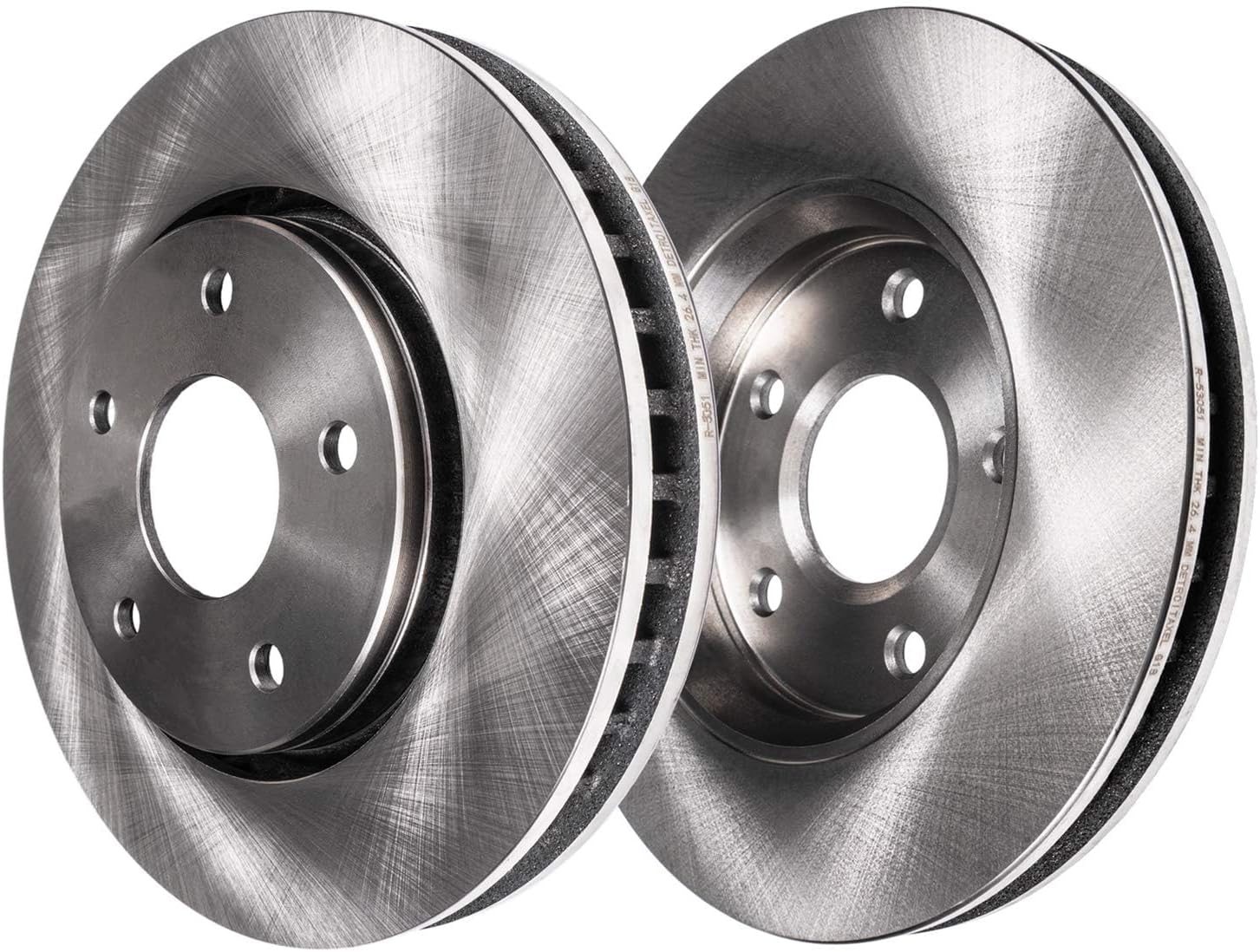 Detroit Axle - Brake Kit for 2013 2014 2015 Kia Optima, Disc Brake Rotors Ceramic Brakes Pads Replacement: 12.60'' inch Front and 11.18'' inch Rear Rotors