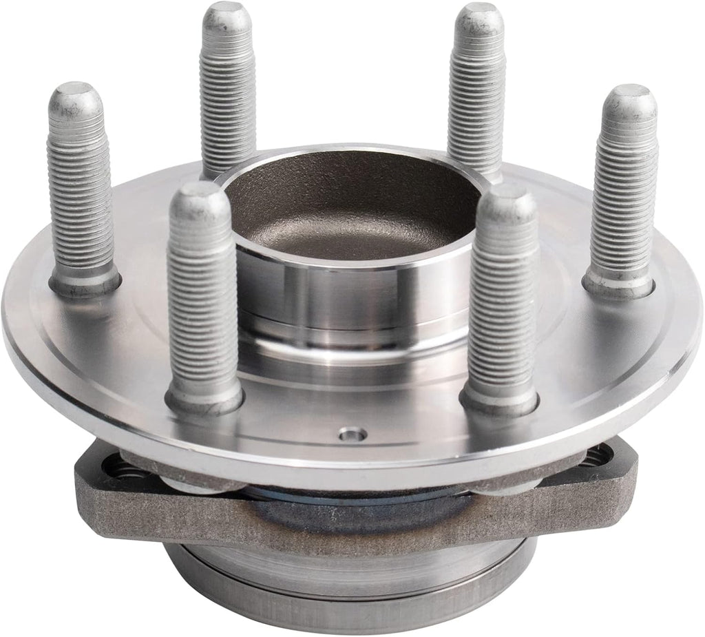 TRQ Rear Left and Right Wheel Bearing and Hub Assembly Set 2 Piece Compatible with 18-22 Buick Enclave FWD 17-22 Cadillac XT5 FWD 20-22 XT6 FWD 18-22 Chevrolet Traverse FWD 17-22 GMC Acadia FWD