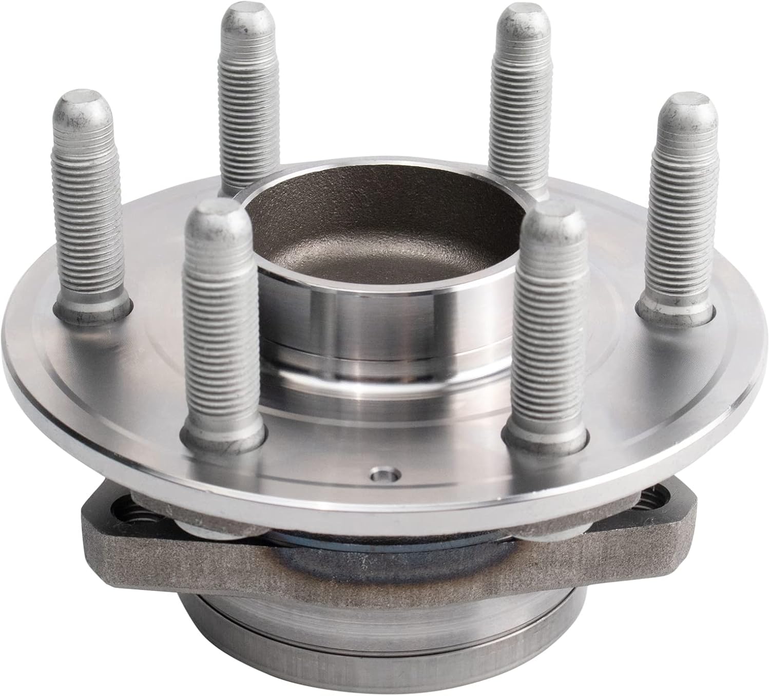TRQ Rear Left and Right Wheel Bearing and Hub Assembly Set 2 Piece Compatible with 18-22 Buick Enclave FWD 17-22 Cadillac XT5 FWD 20-22 XT6 FWD 18-22 Chevrolet Traverse FWD 17-22 GMC Acadia FWD