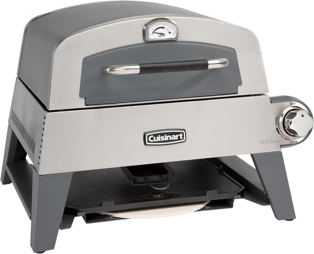 Cuisinart Portable 3-in-1 Grill, Griddle, and Pizza Oven, Perfect for BBQs