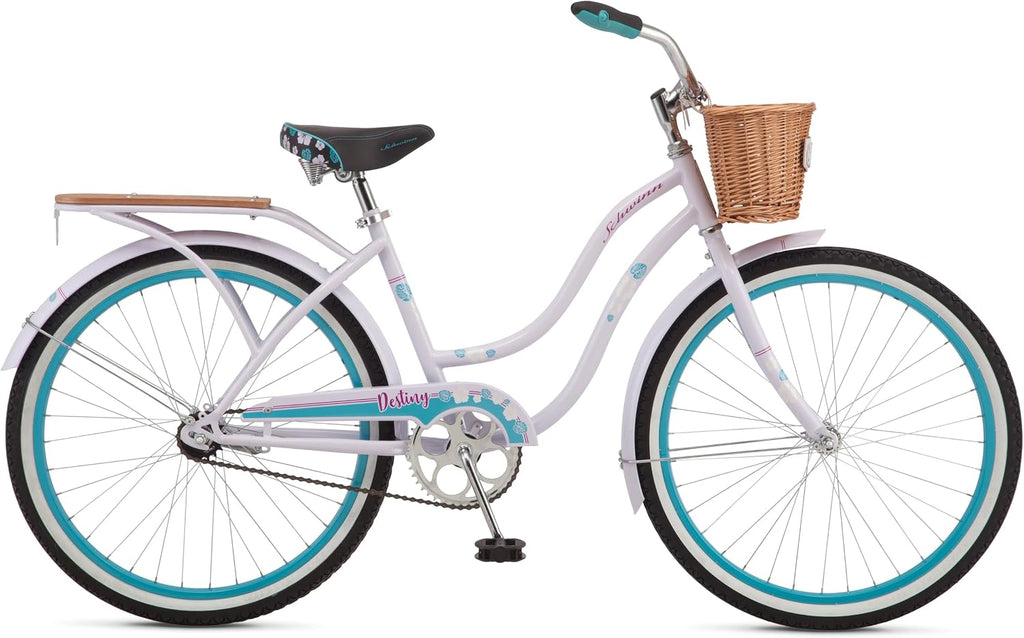 Schwinn Schwinn baywood Cruiser Bike Featuring Steel Step Through Frame