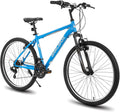 HILAND Adult 26 Inch Mountain Bike, Mens Womens Bicycle, High-Carbon Steel Frame Mountain Bicycle, Sport MTB for Adults, Multi-Color