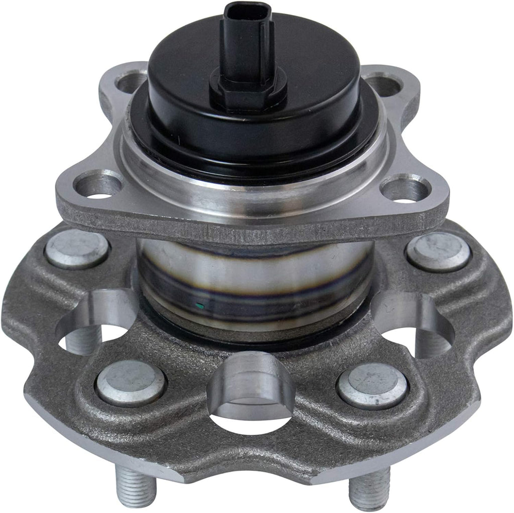 TRQ 2 Piece Wheel Bearing & Hub Assembly Set Compatible with 2012-2017 Toyota Prius V