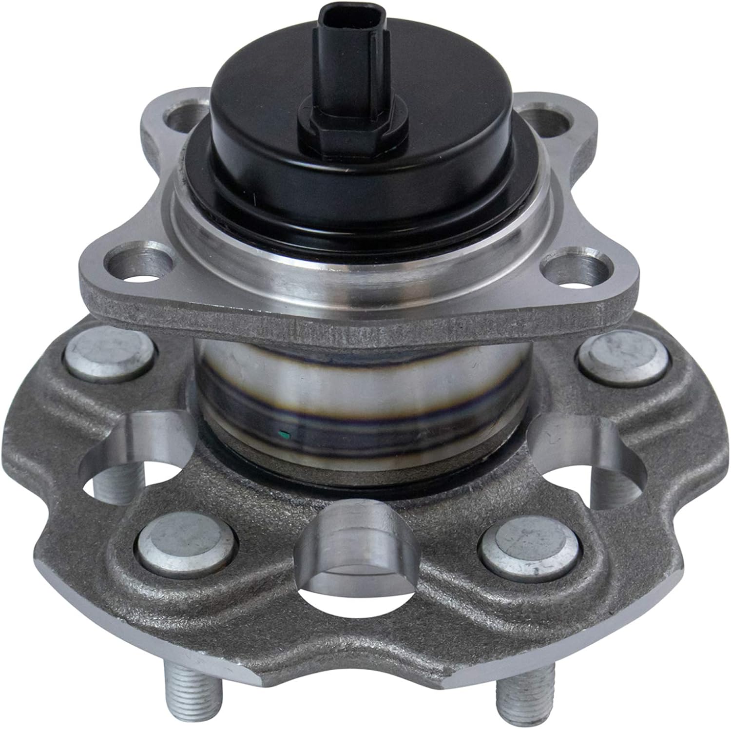 TRQ 2 Piece Wheel Bearing & Hub Assembly Set Compatible with 2012-2017 Toyota Prius V