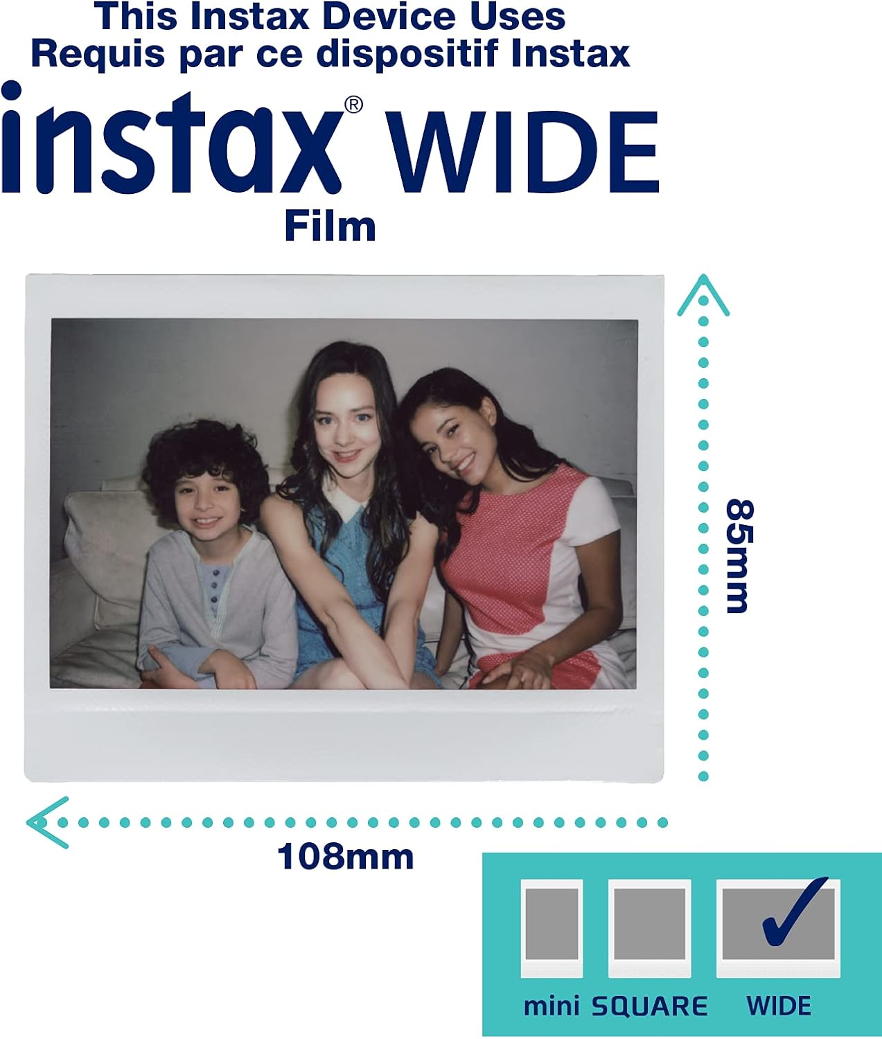 Fujifilm INSTAX Wide 400 Instant Camera - Sage Green