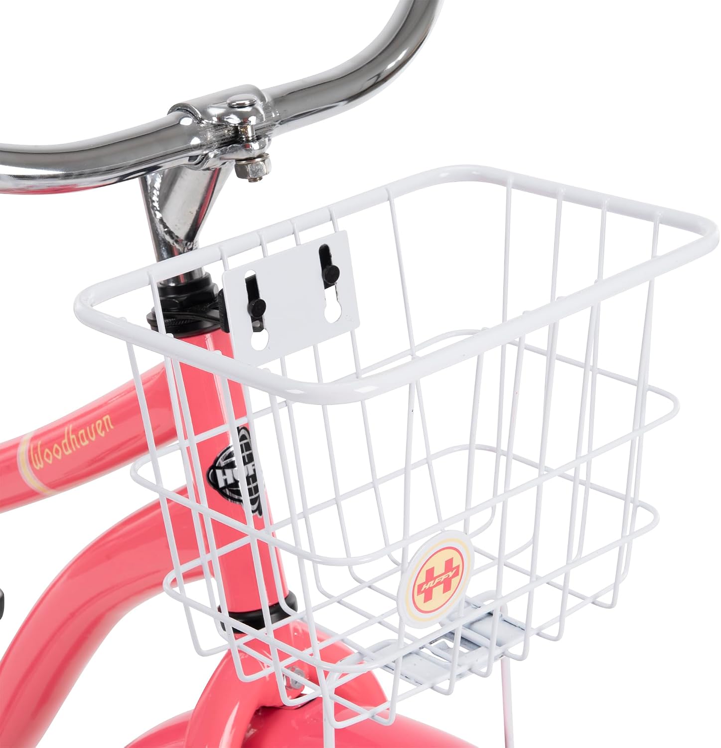 Huffy Cruiser Bike, Fairmont or Woodhaven Model, 20/24/26 Inch Sizes, Perfect for Casual Rides, Ergonomic Design, Rear Rack and Basket on Woodhaven Model, Simple Coaster Brakes, Multiple Color Options