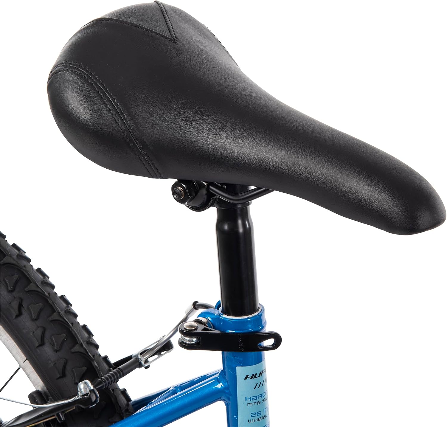 Huffy Stone Mountain Bike for Men and Women, 20'/24'/26', 6-Speed (20') or 21-Speed, Front or Dual Suspension (Varies), Multiple Colors, Adjustable Saddle, Shimano Equipped, All-Terrain Tires