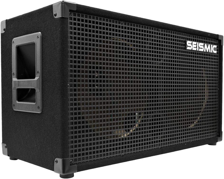 Seismic Audio - Empty 212 Guitar Speaker Cabinet - 2x12 PA/DJ PRO Audio - Loaded with Everything but Speakers. Includes Grill, Wire, Jack Plates, Handles, etc.
