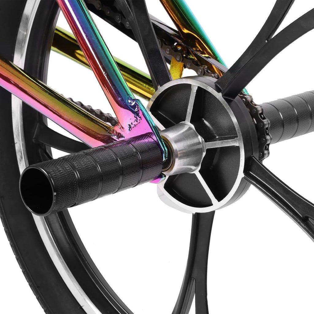 Hiland 20 Inch 3 5 Spoke Kids BMX Bike for Boys Girls Ages 5-12, 360 Degree Rotor Freestyle, 4 Pegs Single Speed Kid's BMX Bicycle, Multiple Colors
