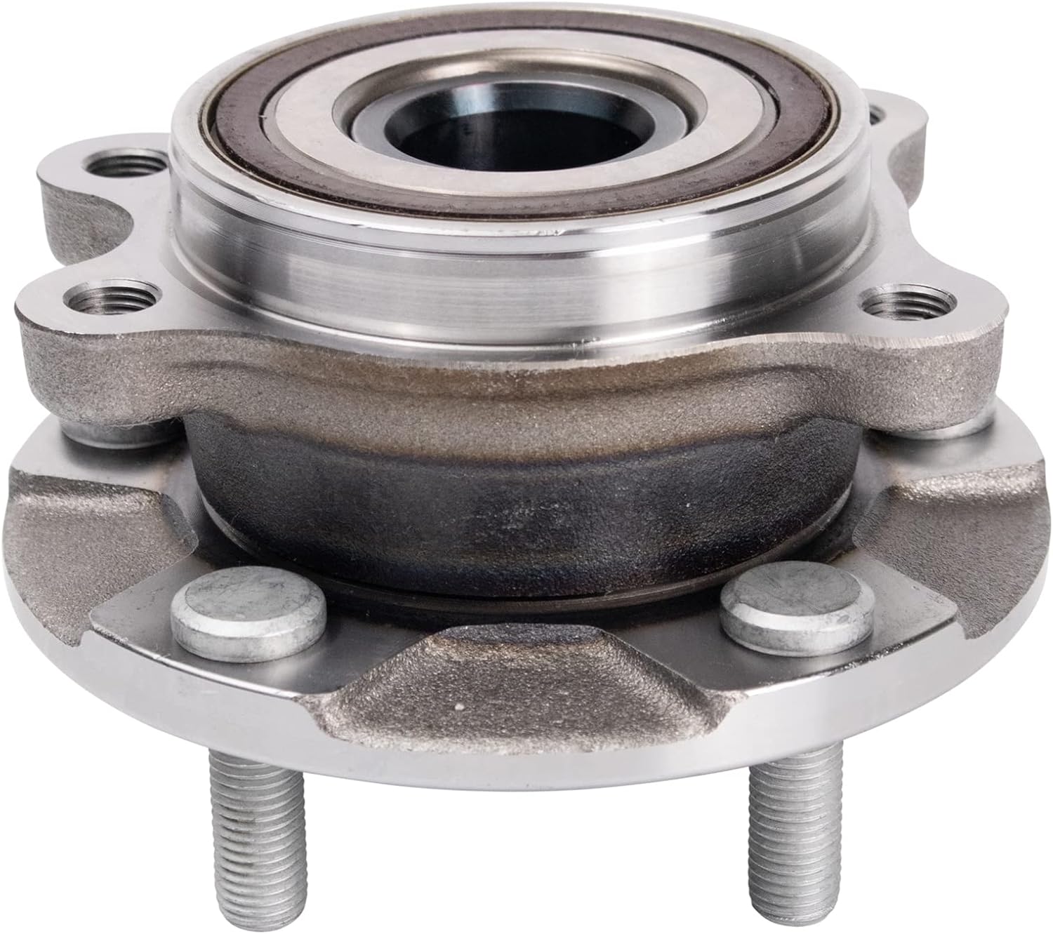 TRQ Front Left and Right Wheel Bearing and Hub Assembly Set 2 Piece Compatible with 2015-2017 Lexus NX200t 2018-2021 NX300 2015-2020 NX300h 2021 NX300h Luxury Base Model