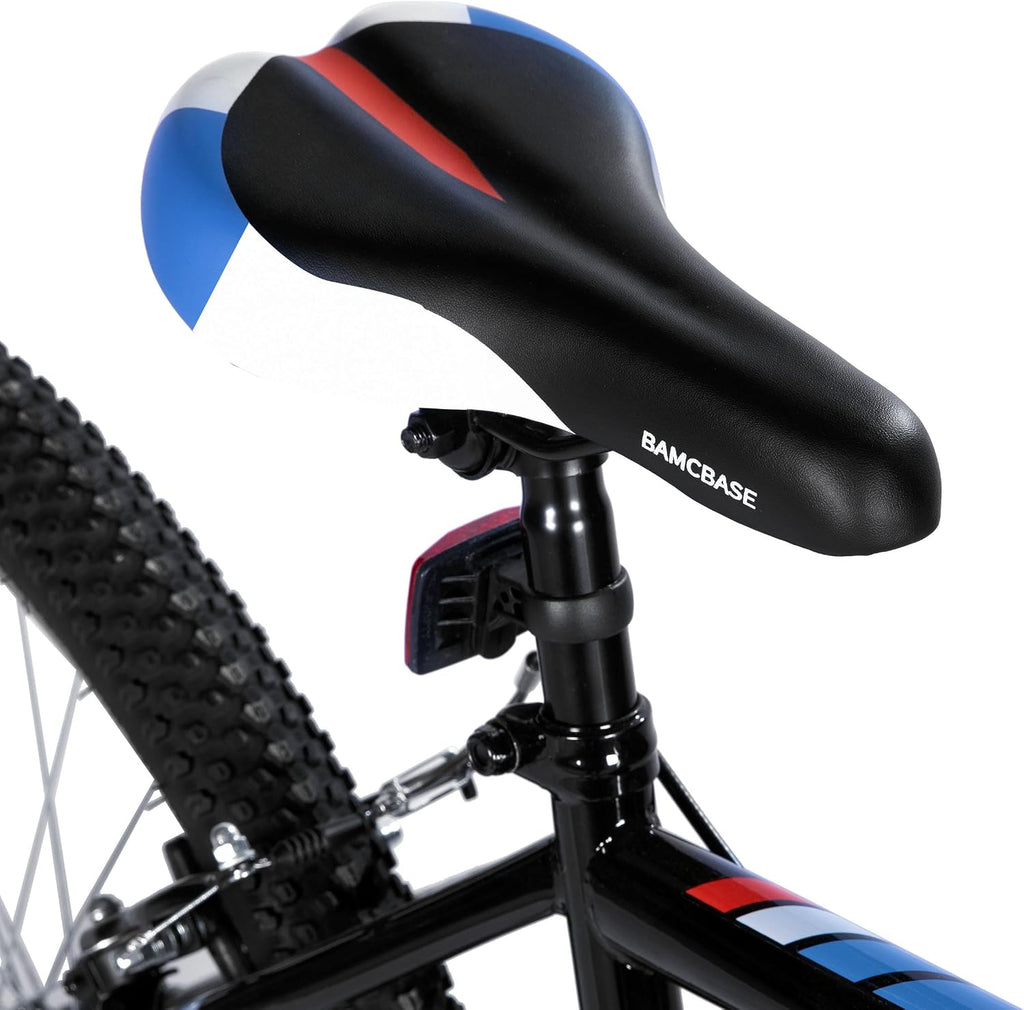HILAND Adult 26 Inch Mountain Bike, Mens Womens Bicycle, High-Carbon Steel Frame Mountain Bicycle, Sport MTB for Adults, Multi-Color
