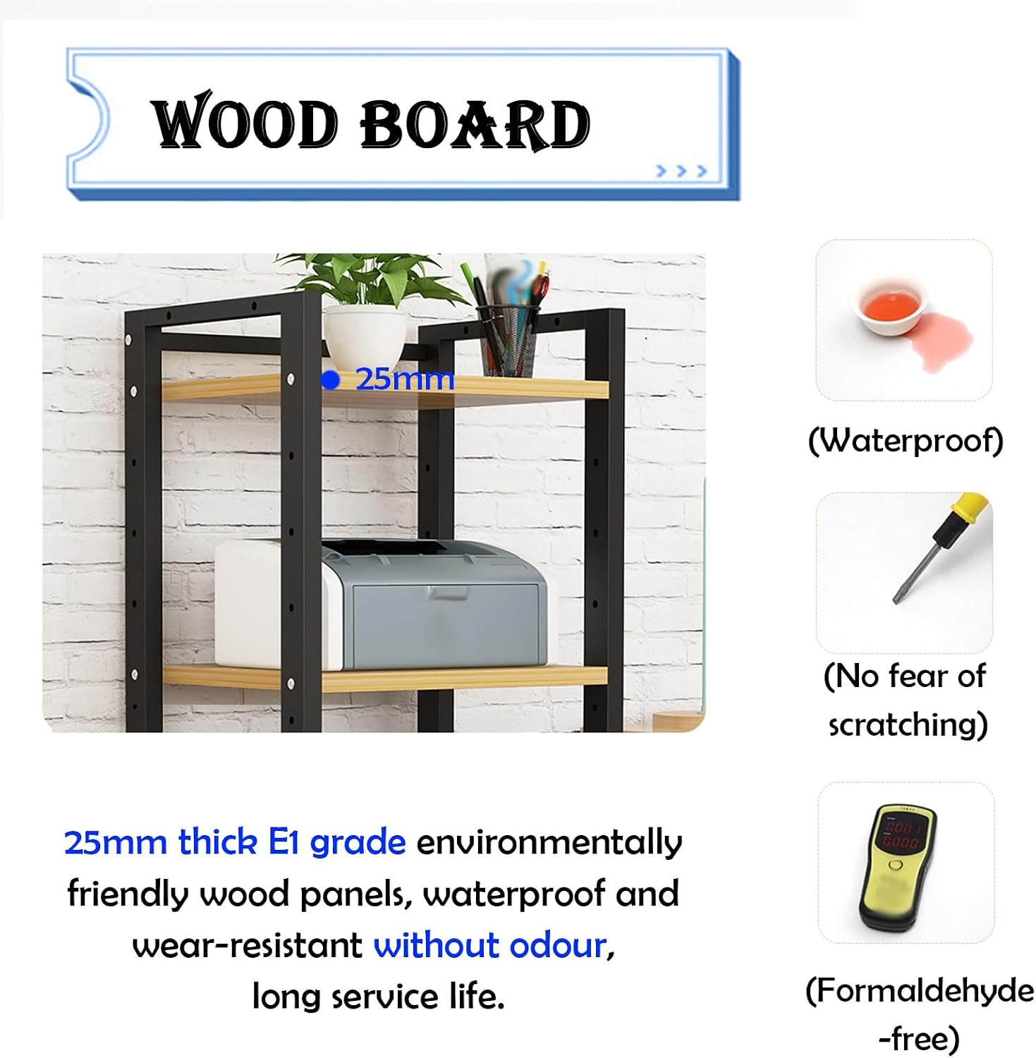 4 Tier Adjustable Audio Cabinet/Corner Bookcase, Home Theater Cabinet/Kitchen Storage Stand for DVD Player Book, Electronics Equipment Shelf (Size : Style A)