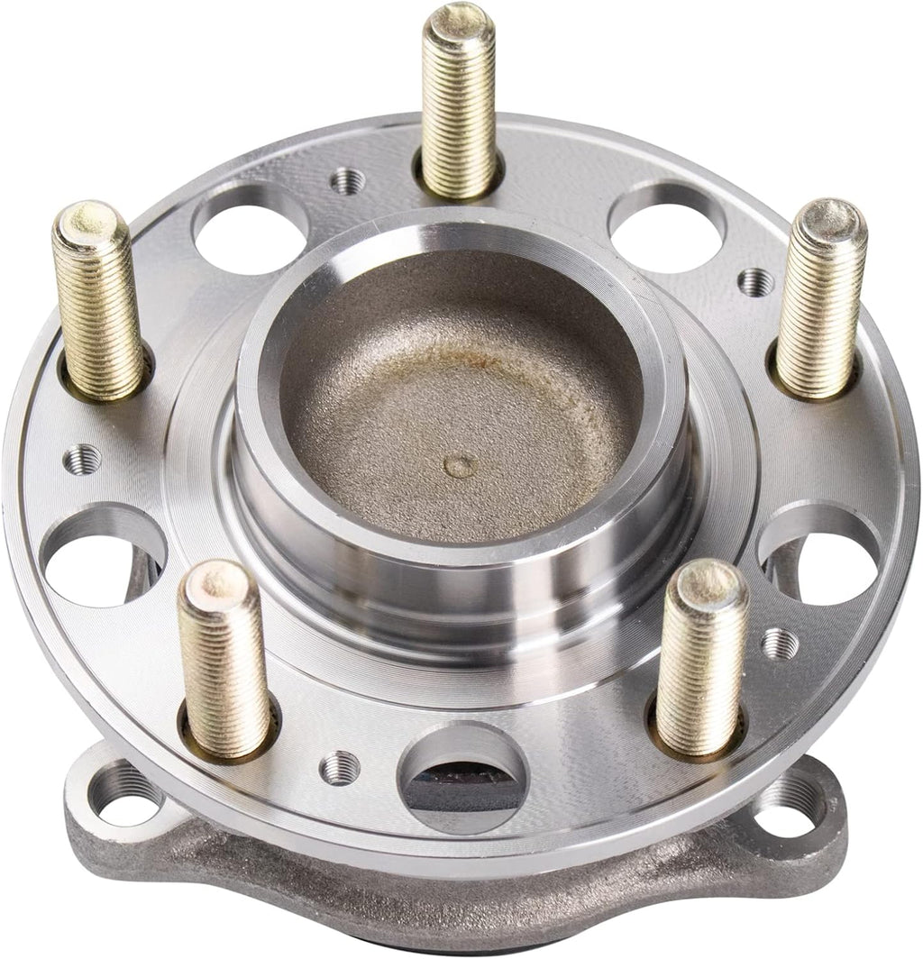 TRQ Front Left and Right Wheel Bearing and Hub Assembly Set 2 Piece Compatible with 2015-2016 Hyundai Genesis Rear Wheel Drive 2017 Genesis G80 Rear Wheel Drive