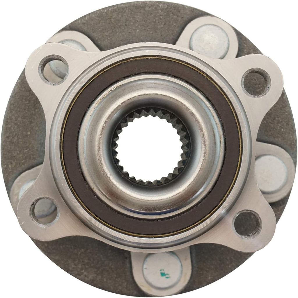 TRQ 2 Piece Wheel Bearing & Hub Assembly Set Compatible with 2013-2020 Ford Fusion 2013-2015 Lincoln MKZ