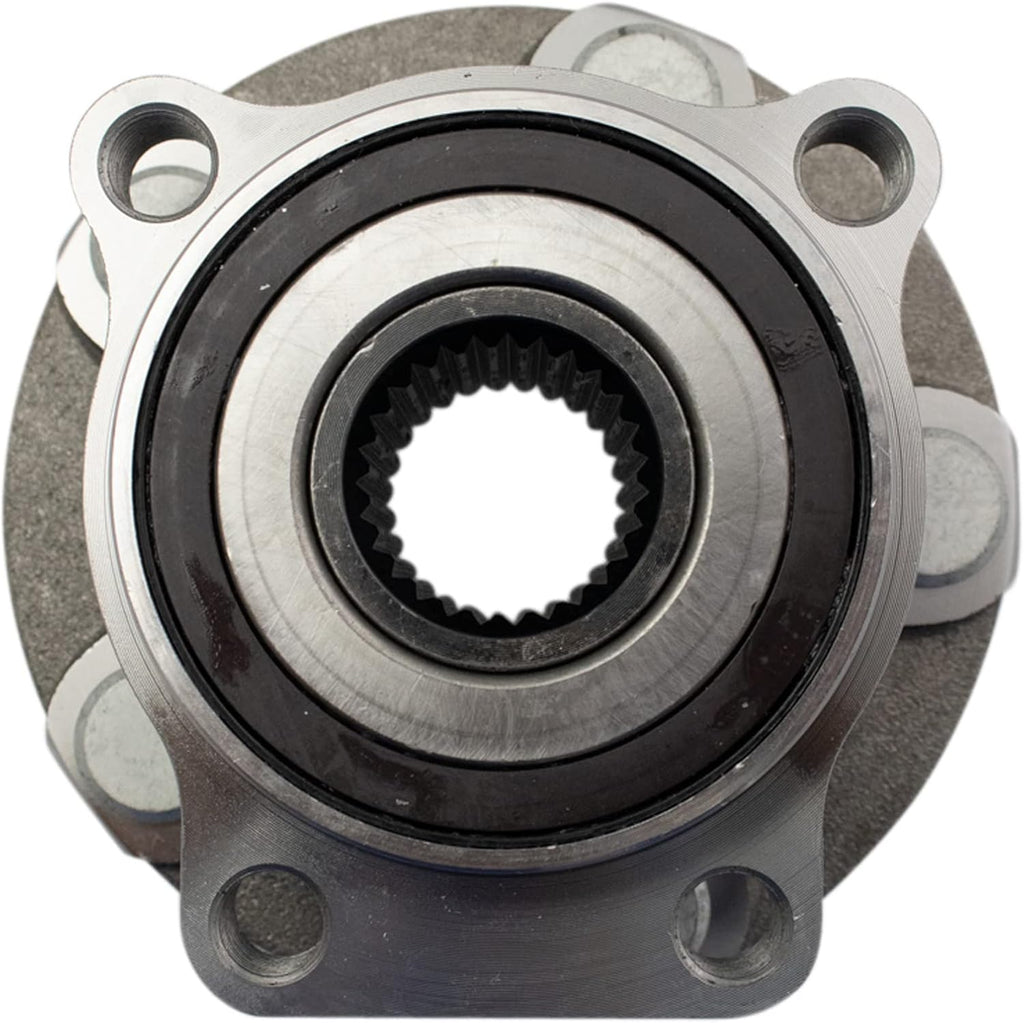 TRQ Front and Rear Wheel Bearing and Hub Assembly Set 4 Piece Compatible with 16-23 Subaru Crosstrek excluding Hybrid 14-18 Forester 2014 Impreza Limited Sport Limited 15-21 Impreza 14-15 XV Crosstrek