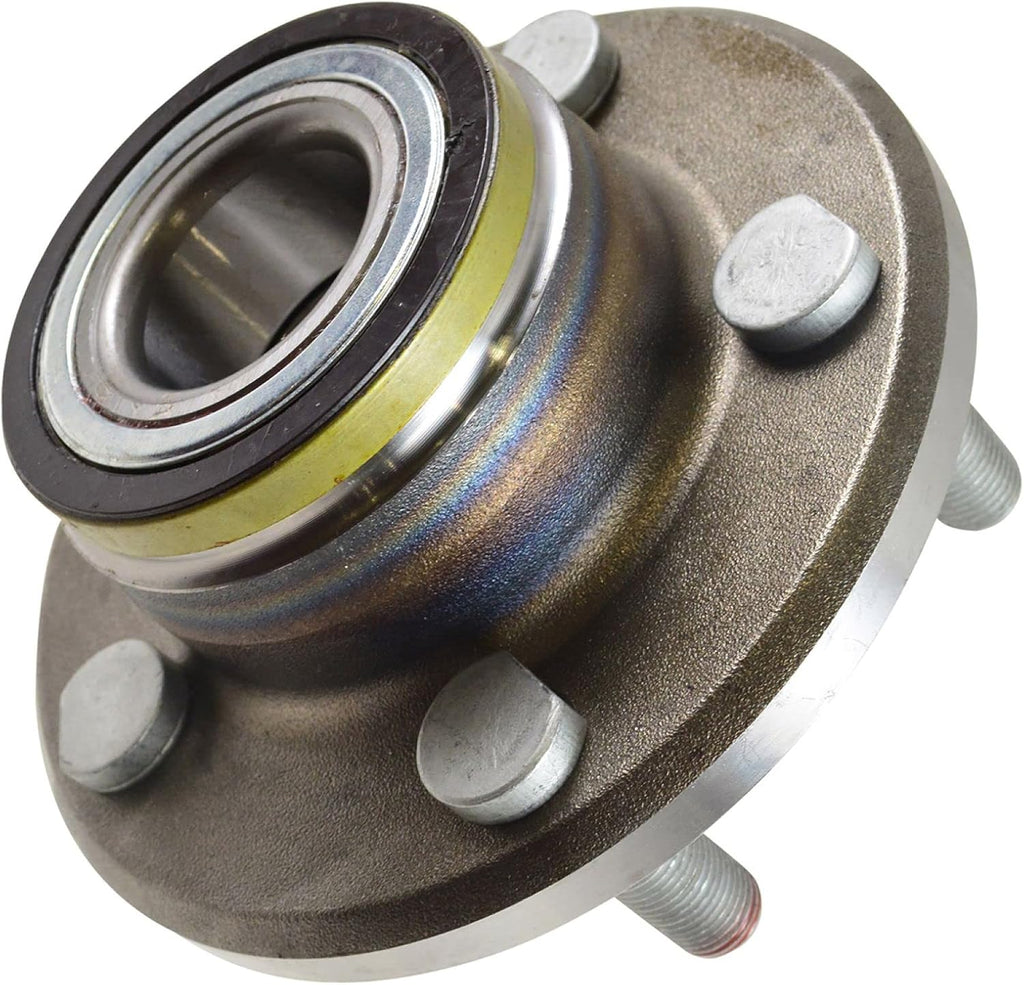 TRQ 2 Piece Front Rear Wheel Bearing & Hub Assembly Set Compatible with 2005-2009 Chrysler 300 2006-2009 Dodge Charger 2005-2008 Magnum