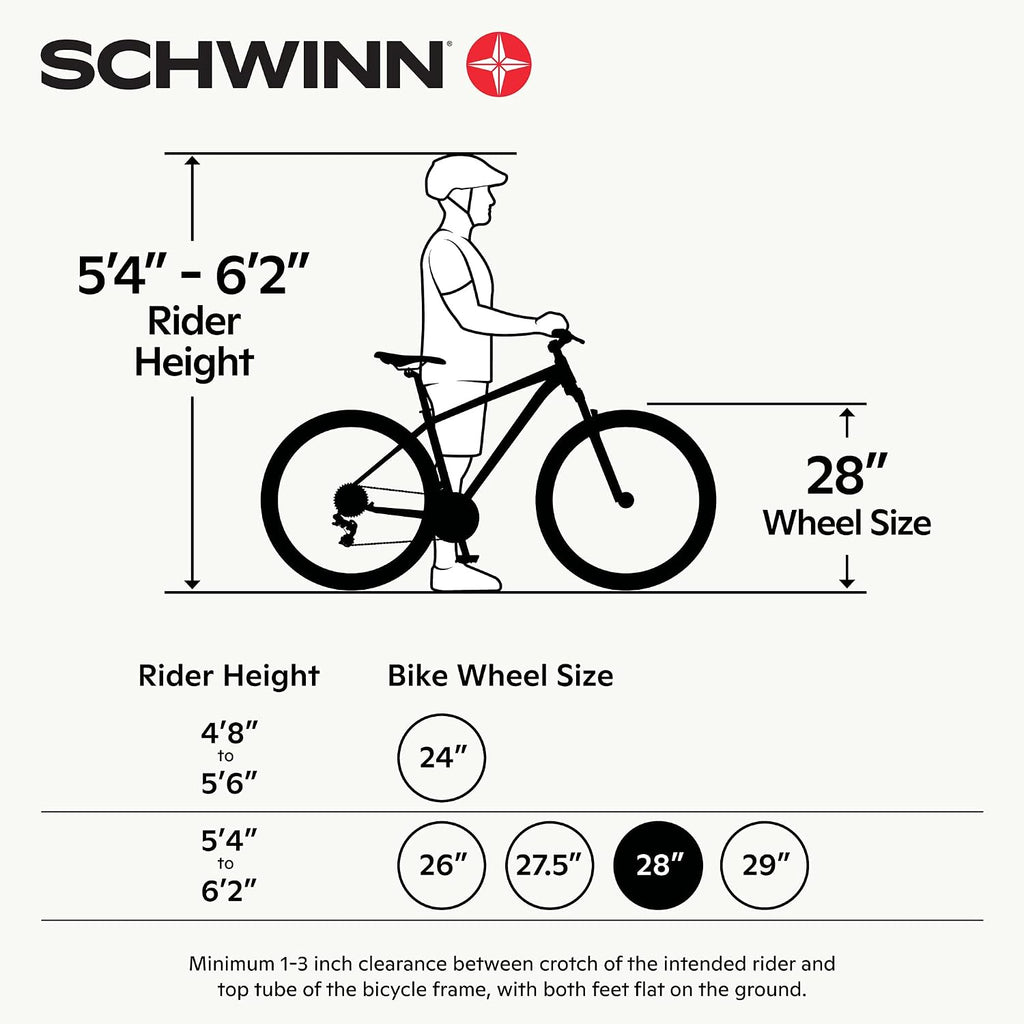 Schwinn GTX Comfort Adult Hybrid Bike, Men and Women, Dual Sport Bicycle, 700c Wheels, Step-Through or Step-Over Lightweight Aluminum Frame