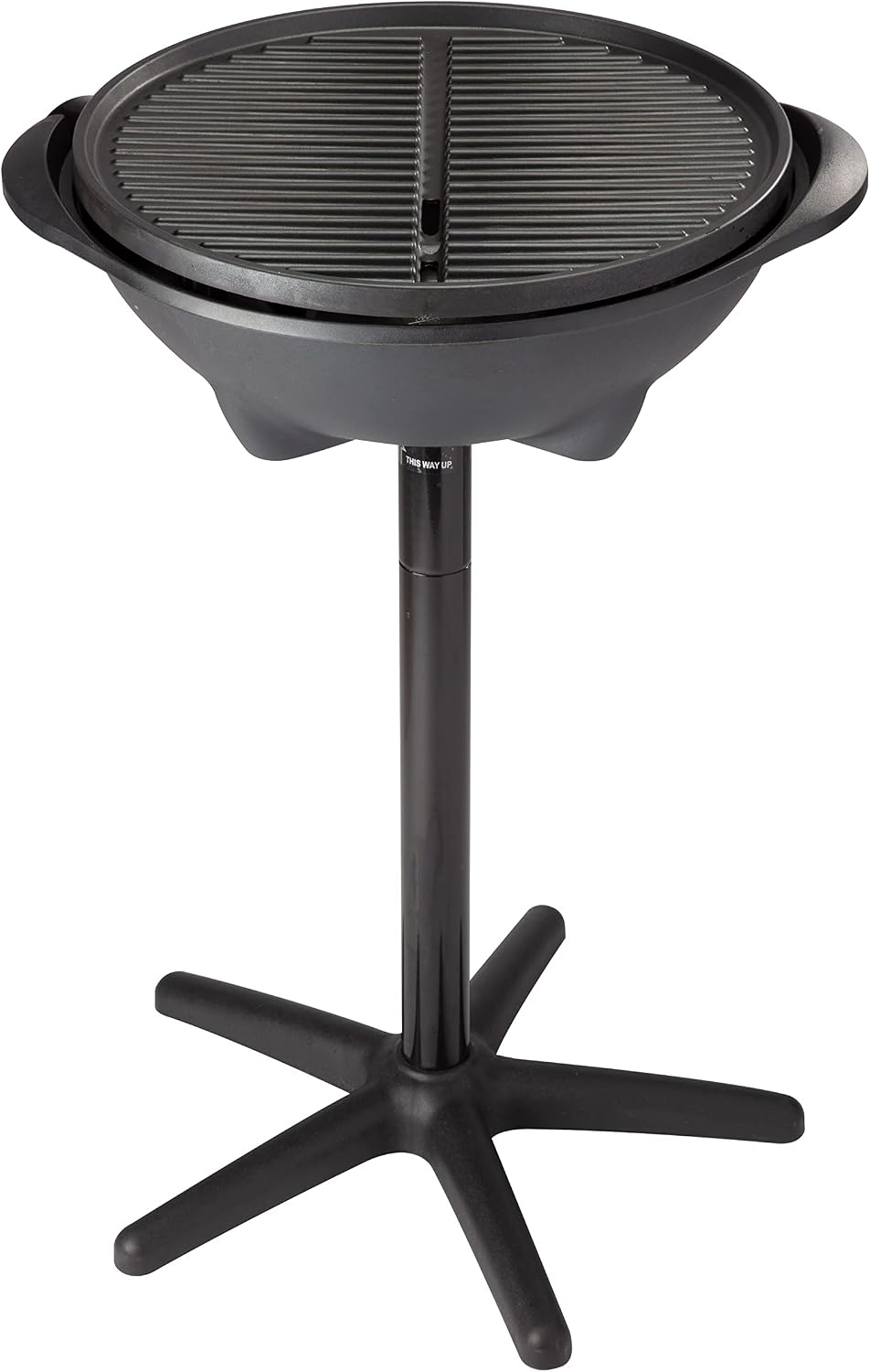 Cuisinart Indoor/Outdoor Electric Grill, 2-in-1 Portable BBQ with Nonstick Cooking Surface, Electric Grill Outdoor with Adjustable Heat, Stand/Tabletop Options for Cookouts, Barbecues, Small Spaces