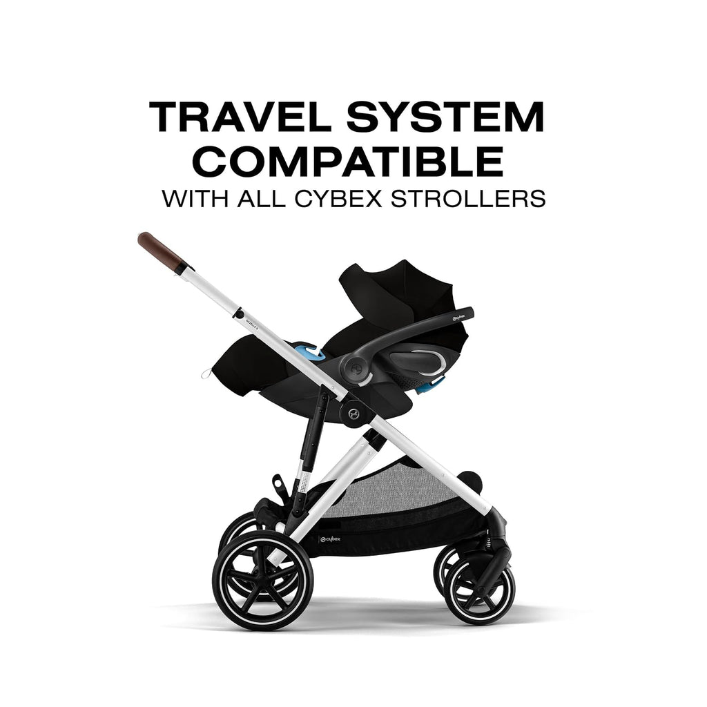 CYBEX Cloud G Pro Comfort Extend Infant Car Seat - Moon Black