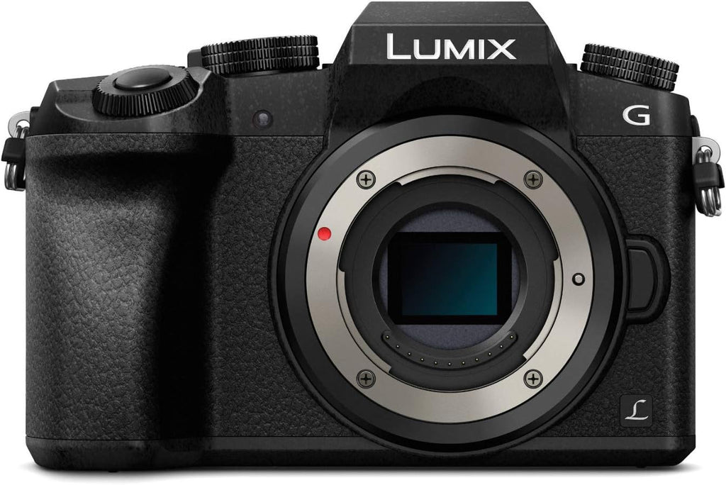 Panasonic LUMIX G7 4K Digital Camera, with 14-42mm Mega O.I.S. Lens, 16 Megapixel Mirrorless Camera, 3-Inch LCD, DMC-G7KK (Black)