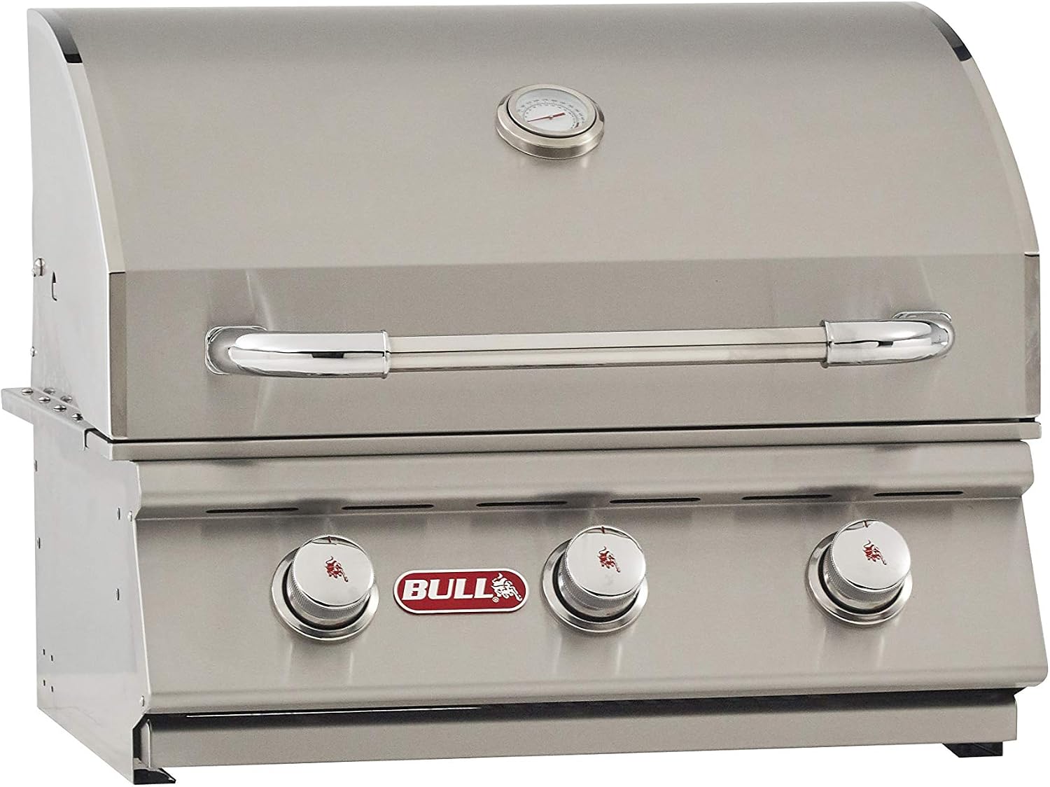 Bull Outdoor Products 69008 LP Steer Premium Drop in Grill, Liquid Propane, Silver