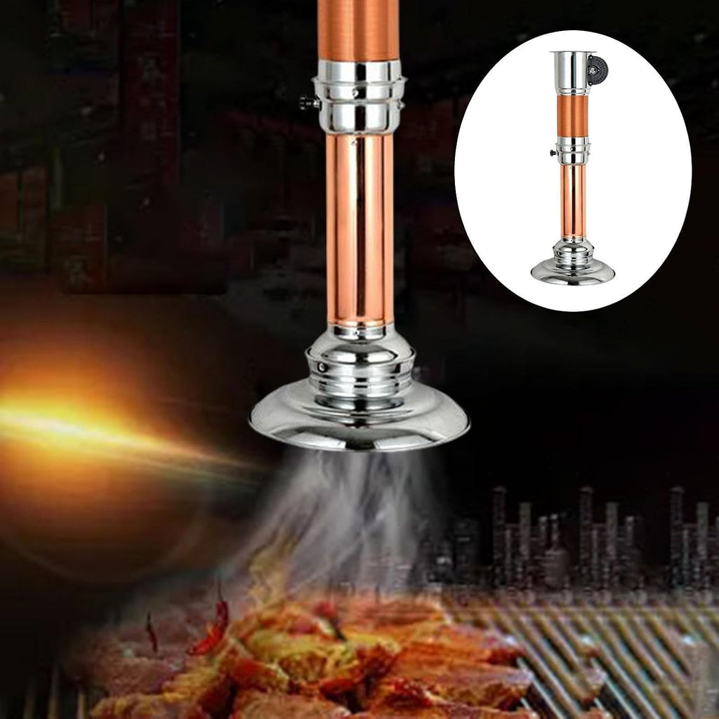 Stainless Steel BBQ Smoke Duct, Telescopic Barbecue Grill Vent Pipe, Adjustable Smoke Extraction Hood for Korean Barbecue, Commercial Grill Exhaust Equipment for Restaurants