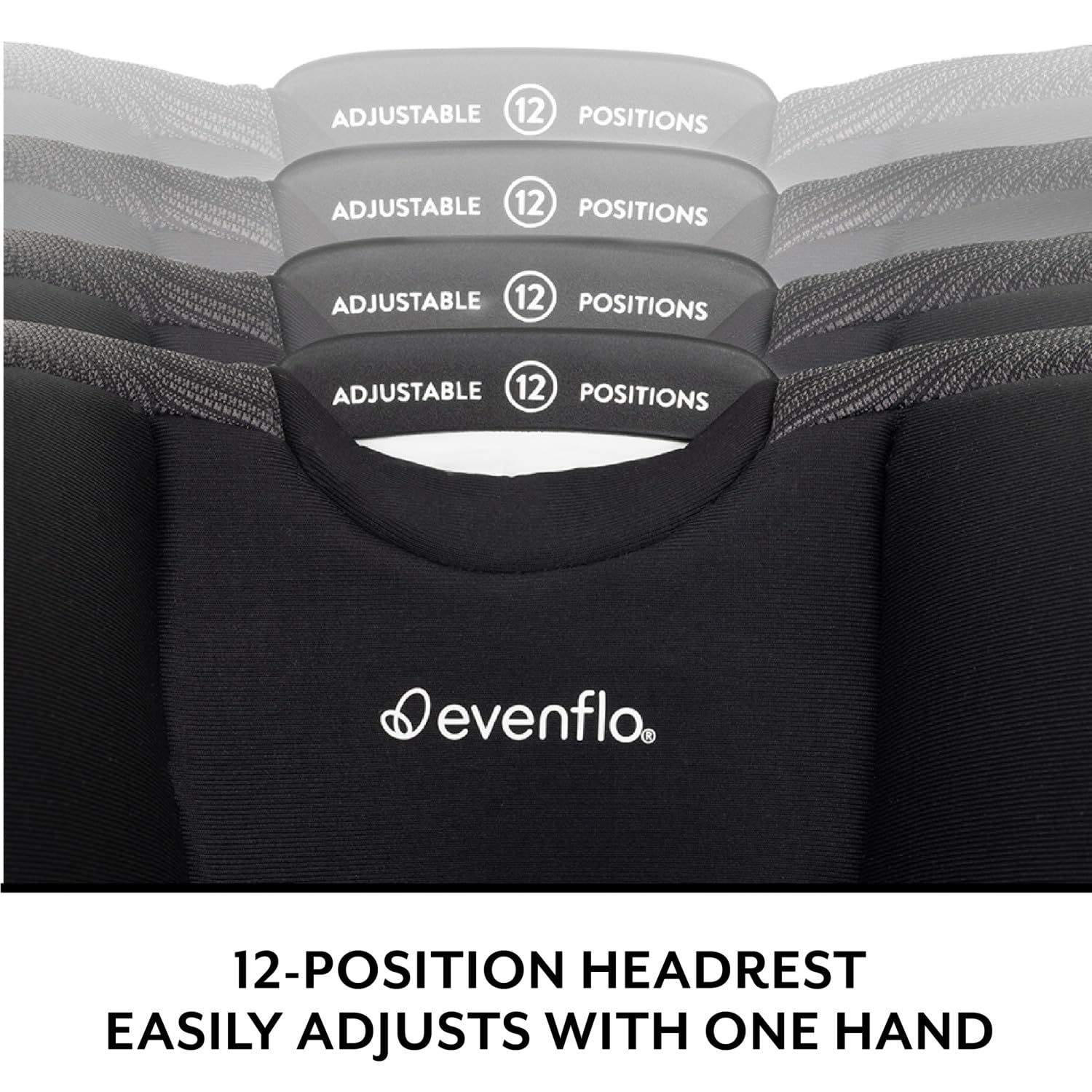 Evenflo All4Stages Slim 4-in-1 Convertible Car Seat (Sanibel Pink)