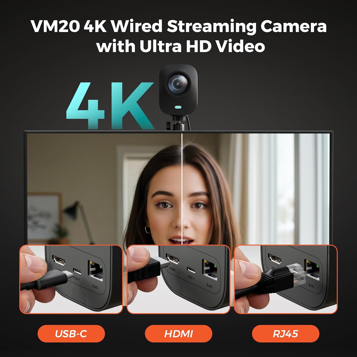NearStream PodPro Quad Podcast Equipment Bundle for 4, Podcast Bundle Includes 4 VM20 Streaming Camera, 4 AM25X Microphone, 4 ST20 Boom Arm, 2 AMIX40U Audio Mixer, 4 Camera Tripod and 4 XLR Cables
