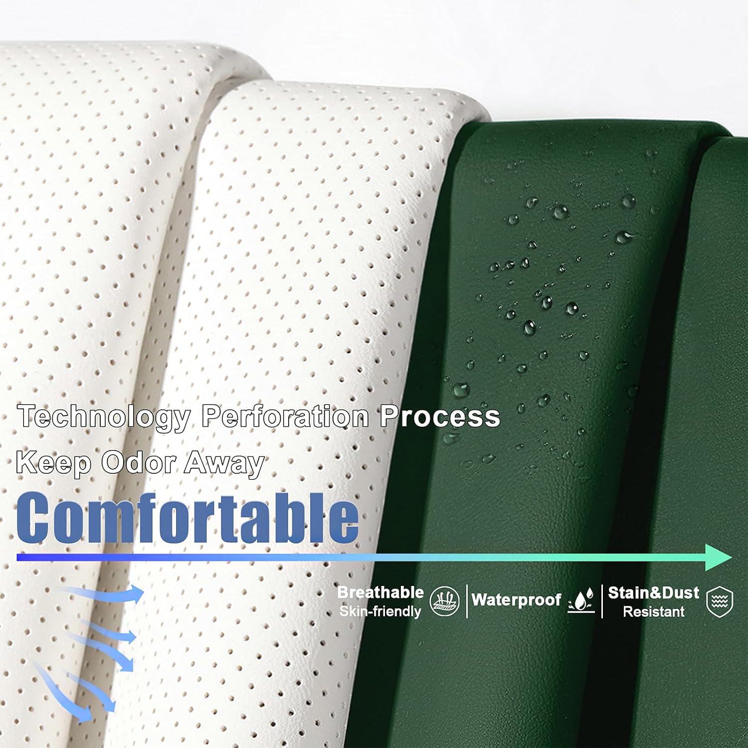 2 Seat Covers for Subaru Outback 2000-2026 Breathable Car Seat Covers,Anti-Slip Waterproof Car Seat Protectors with Airbag,Automotive Vehicle Cushion with Storage Pockets (Standard,Green)