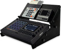 XTS Duo-Flex Desktop Stand, 2 Tiers with Trays for FX Pedals / Synths / Samplers / Audio Interfaces / MIDI Controllers, Holds 2-4 Pedals or Machines on Each Tier, 17.7' Width, Fits MPC Live 3 / TR-8S / Digitakt & more