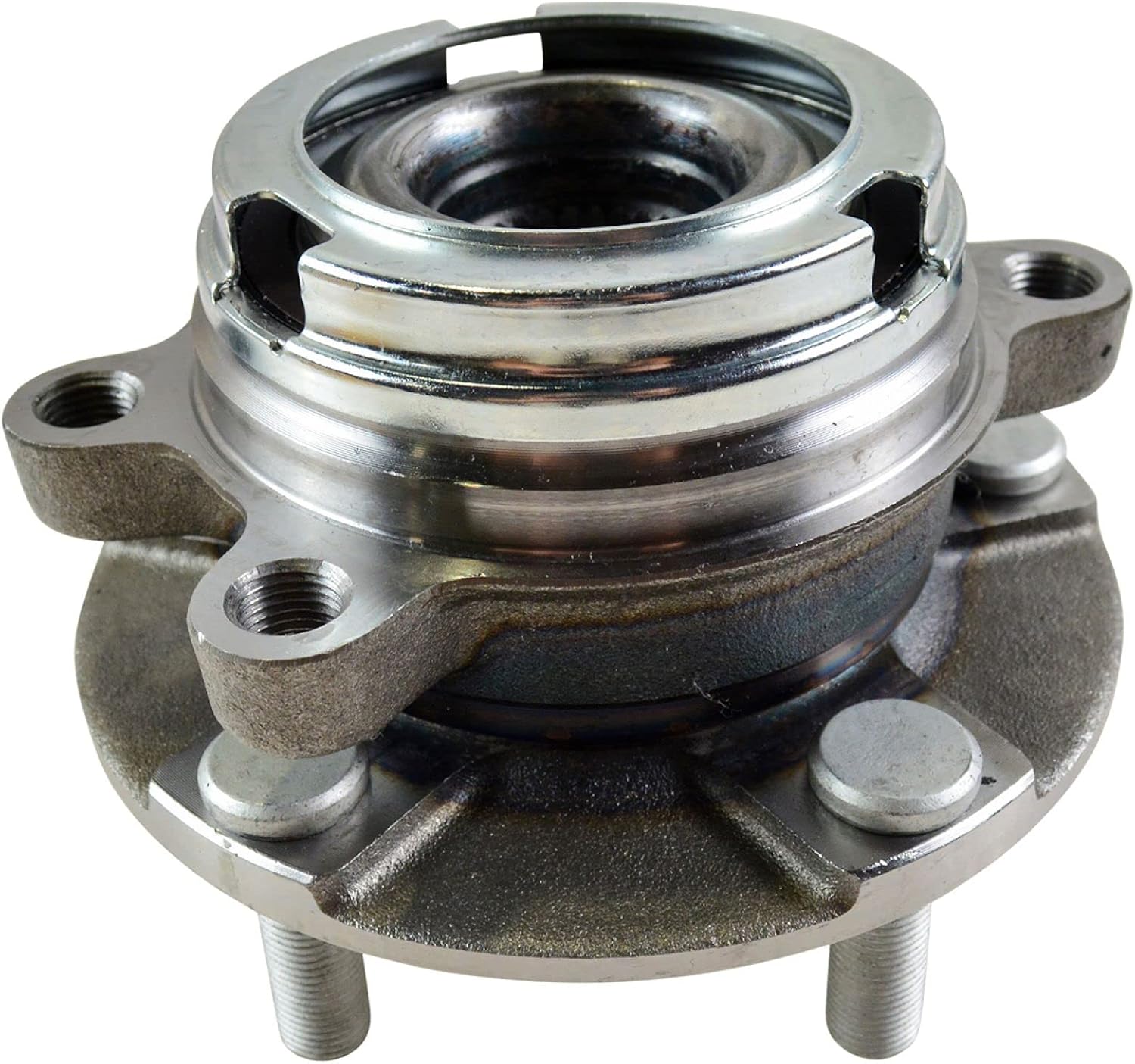 TRQ Front and Rear Wheel Bearing and Hub Assembly Set 4 Piece Compatible with 10-12 Nissan Altima SR 13-18 Altima 09-14 Maxima 16-20 Maxima 2021 Maxima to 9-30-20 Production Date 13-20 Pathfinder FWD